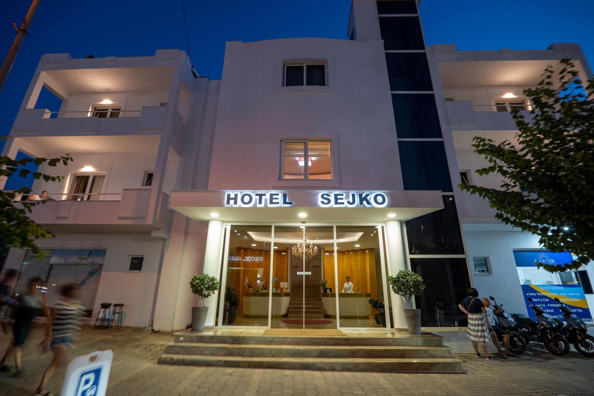 Hotel Sejko Sarande Bagian luar foto