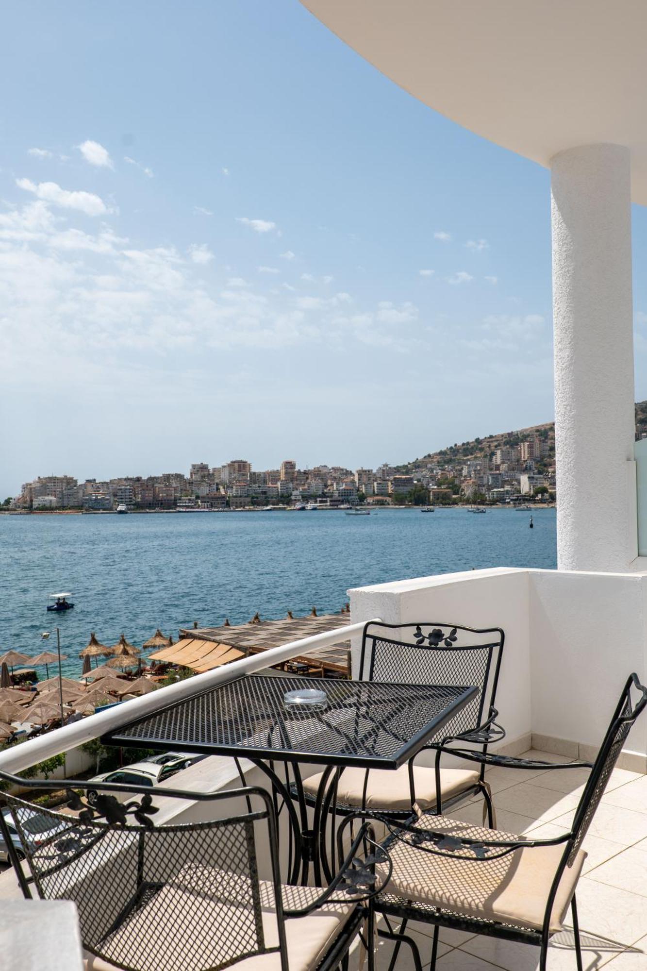 Hotel Sejko Sarande Bagian luar foto