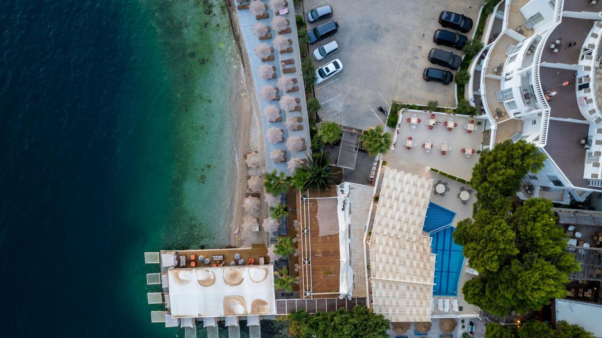 Hotel Sejko Sarande Bagian luar foto