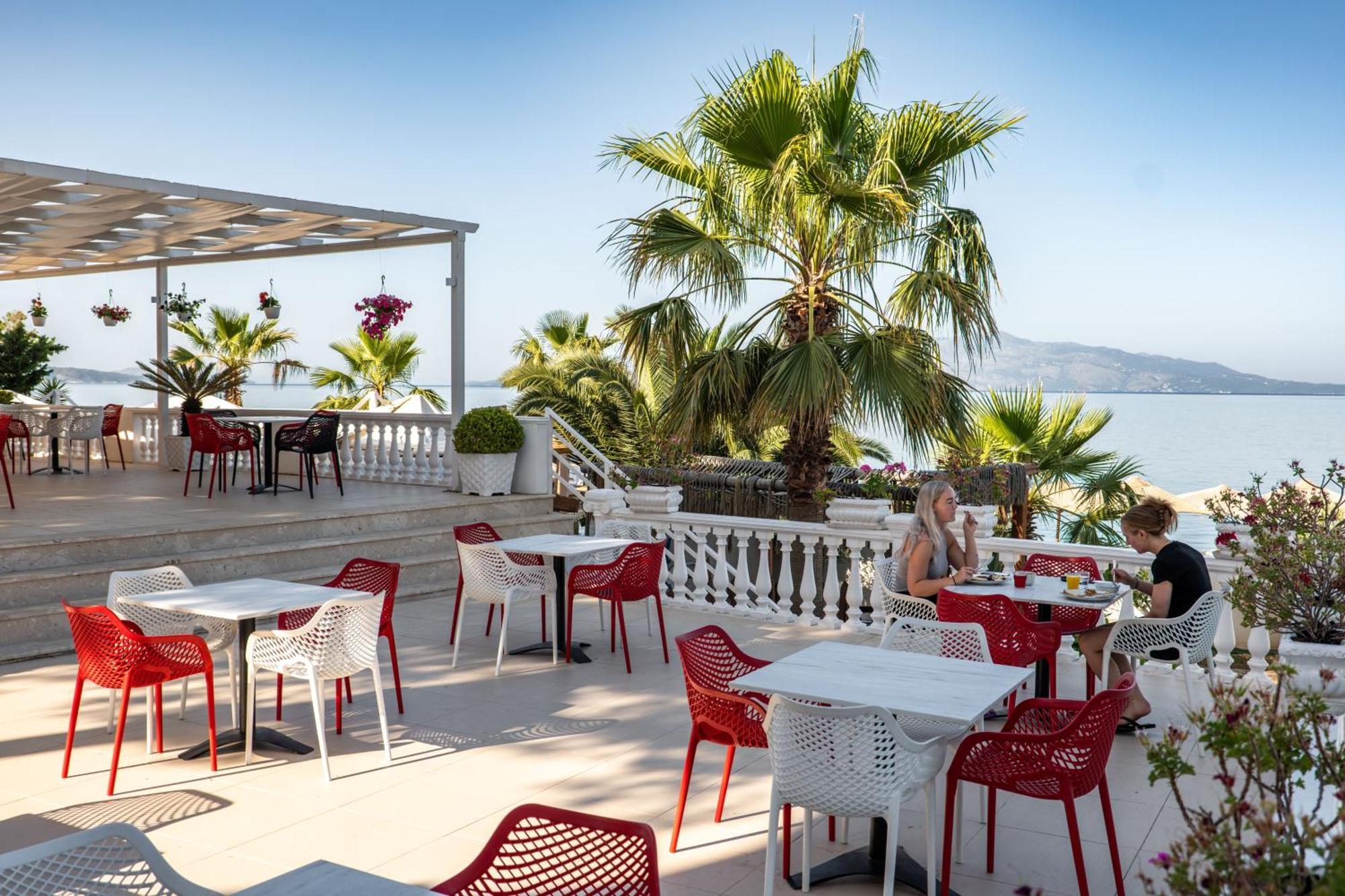 Hotel Sejko Sarande Bagian luar foto